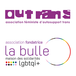 Logos OUTrans, association fondatrice de La Bulle